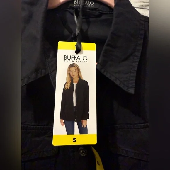 Buffalo| Black Barn Jacket - Picture 3 of 5